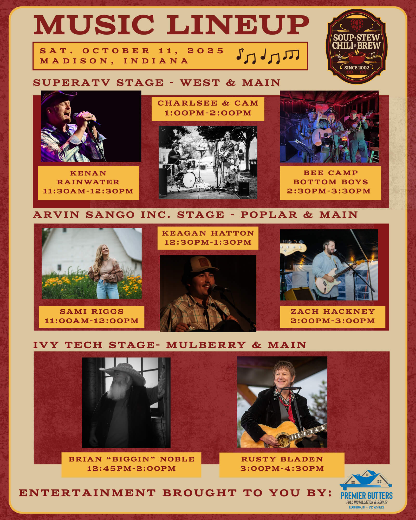 2025 SSCB Music Lineup (11.249 x 14.062 in)