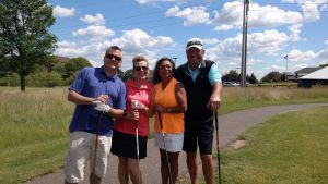 group posing for photo