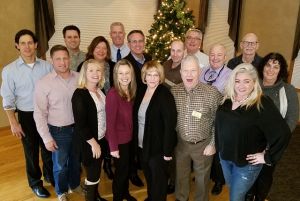 Group posing for photo