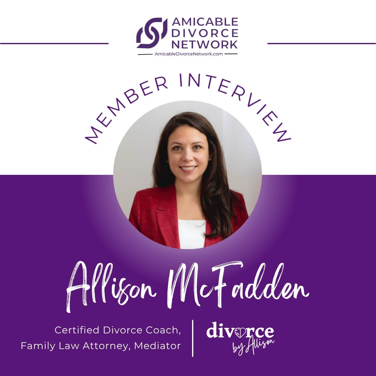 Meet Attorney, Divorce Coach and Mediator Allison McFadden