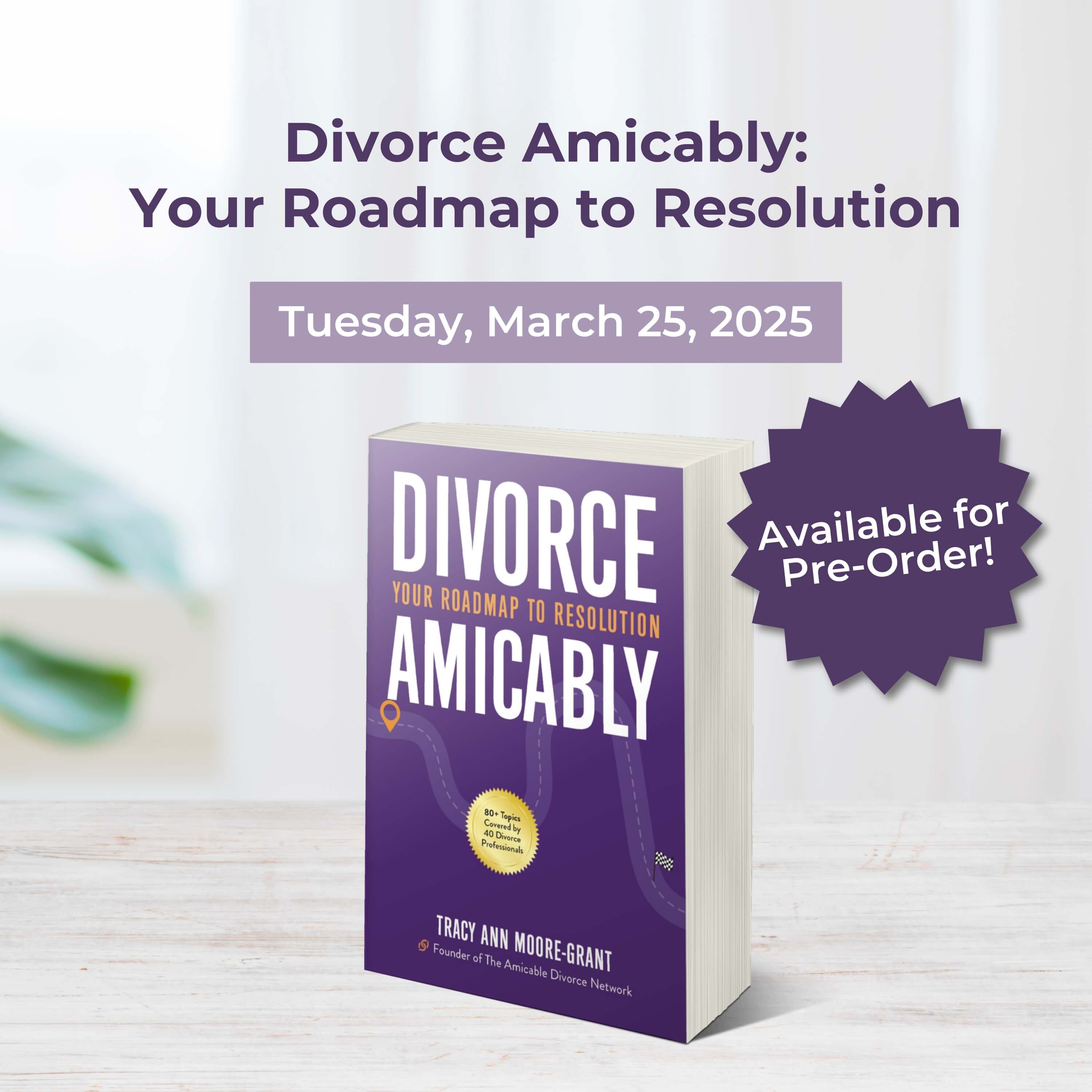 Pre-Order Now: ‘Divorce Amicably: Your Roadmap to Resolution’ Book Arrives March 25, 2025
