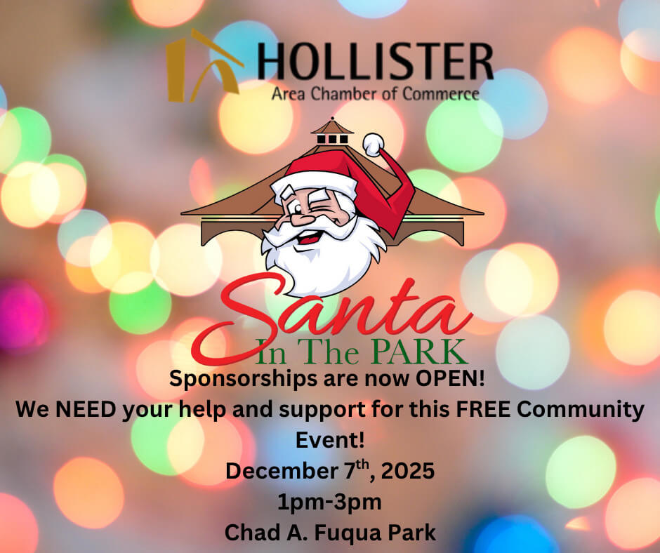 2025 Santa in the Park Invite