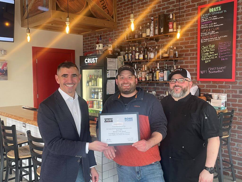 Crust Kitchen & Bar Rome Area Chamber of Commerce