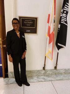Angelique Lenox, 2023 Governmental Relations Chair visiting DC on behalf of NTBC members