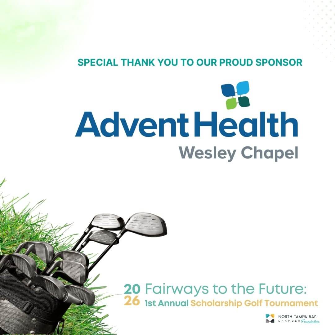 Thank You to our Presenting Sponsor, AdventHealth Wesley Chapel!