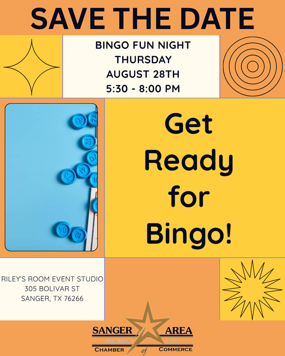 Bingo Night Save the Date
