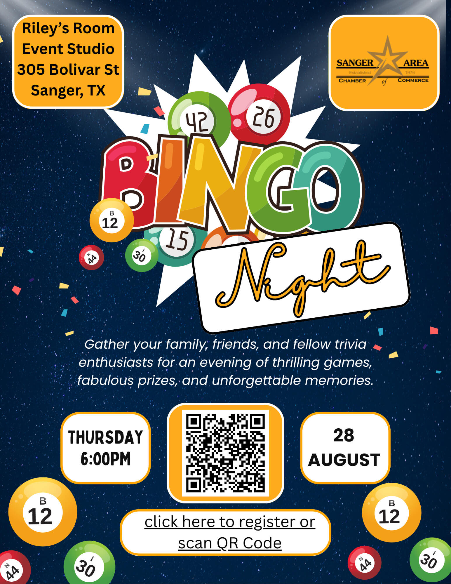 Bingo Night Flyer