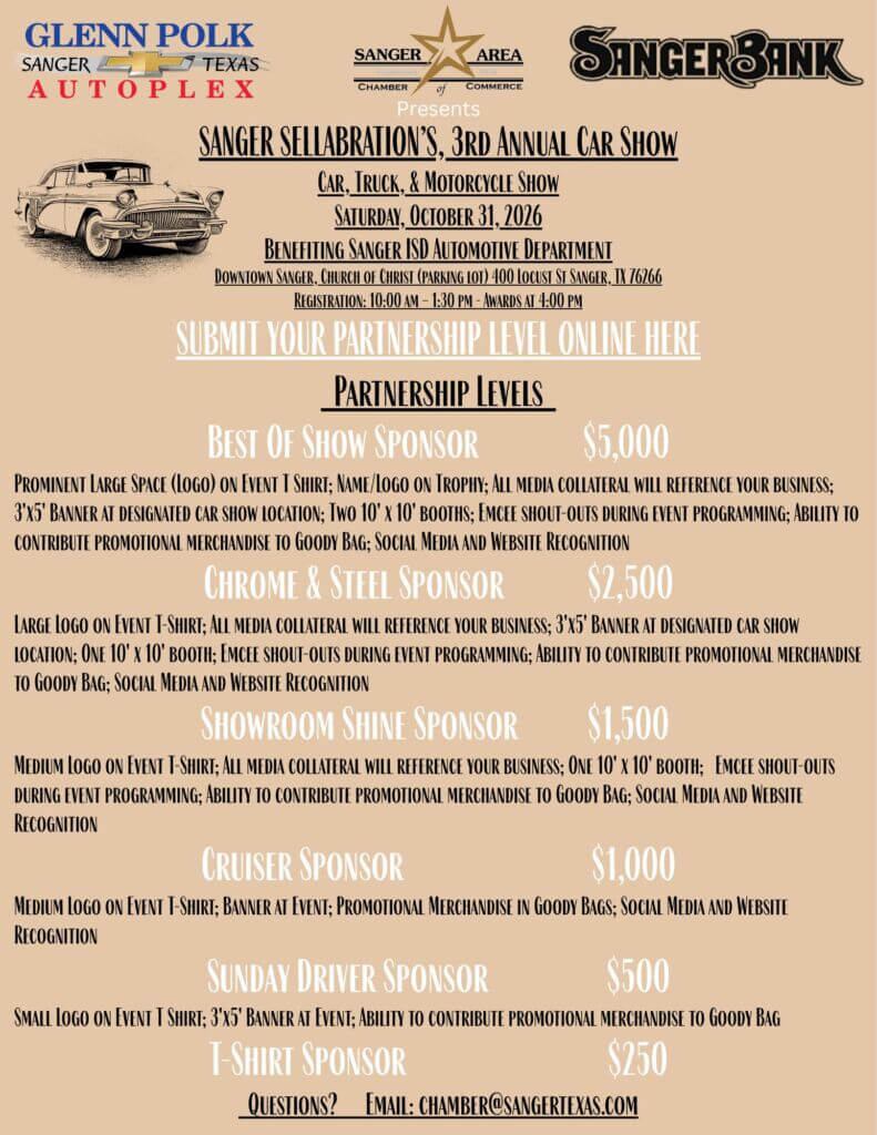 Car Show Sponsorships
