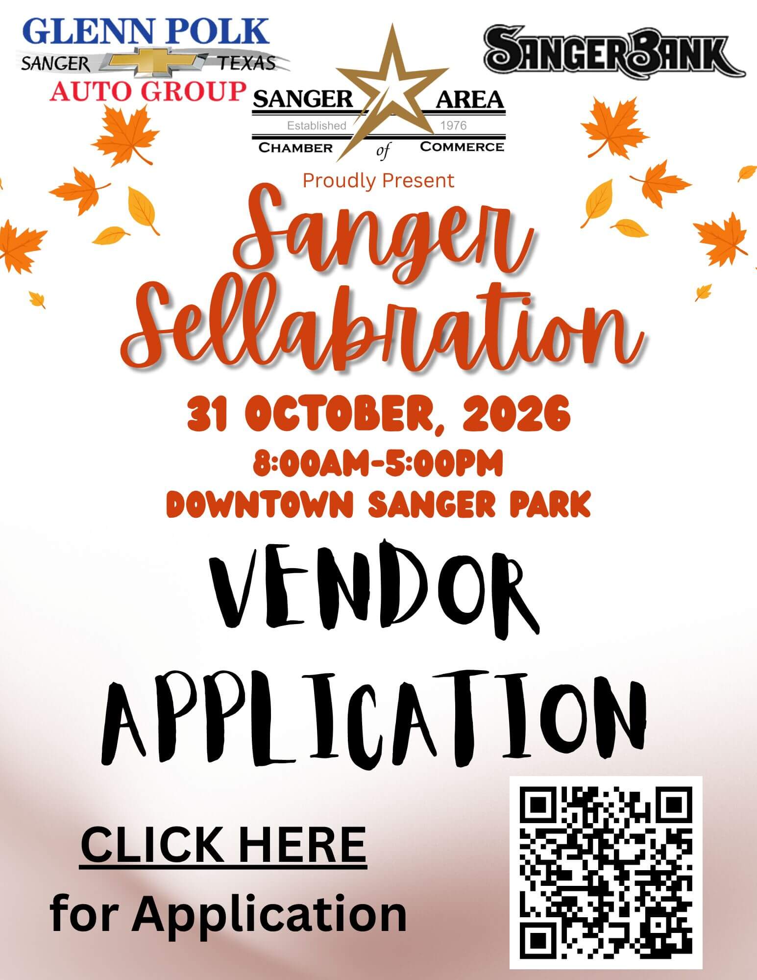 Vendor application for website