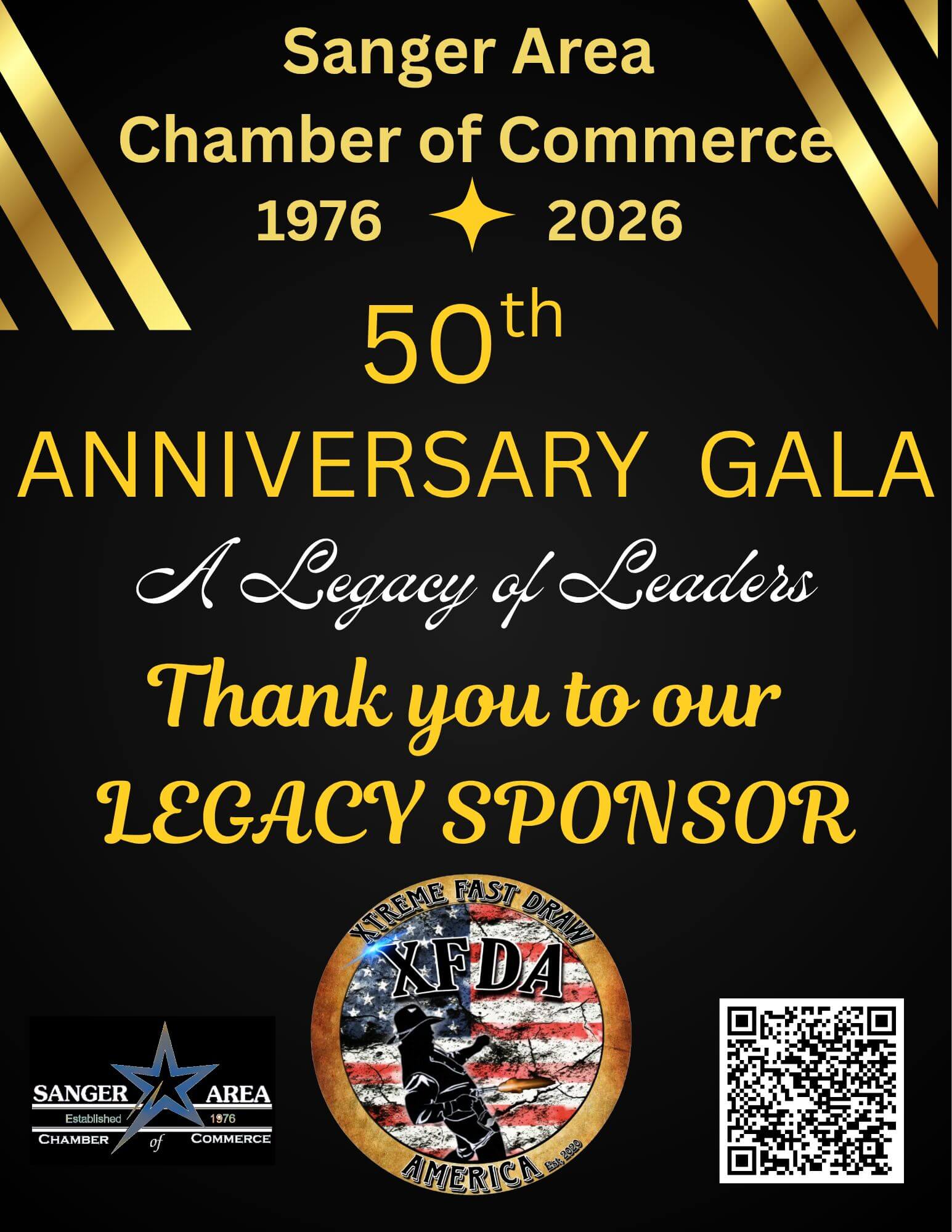 50th Anniversary Gala Legacy Sponsor - Extreme Fast Draw America