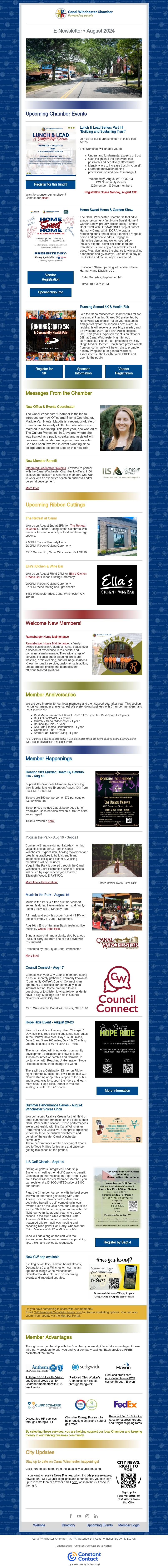 August Newsletter 2024