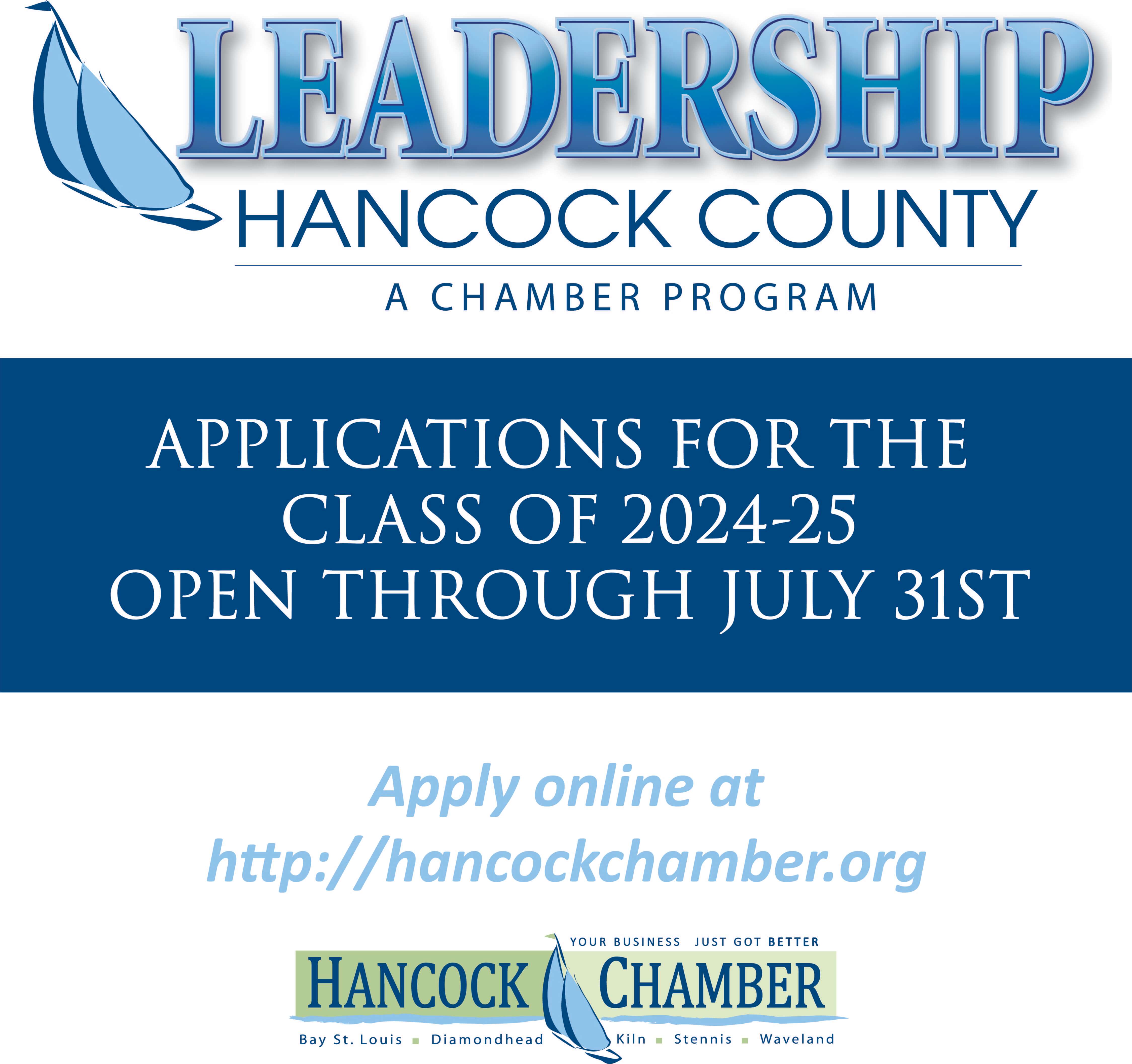 LEADERSHIP HANCOCK GRADUATES THE CLASS OF 2023-24, SEEKING APPLICANTS ...