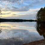 Newman Lake Boat Lauch View