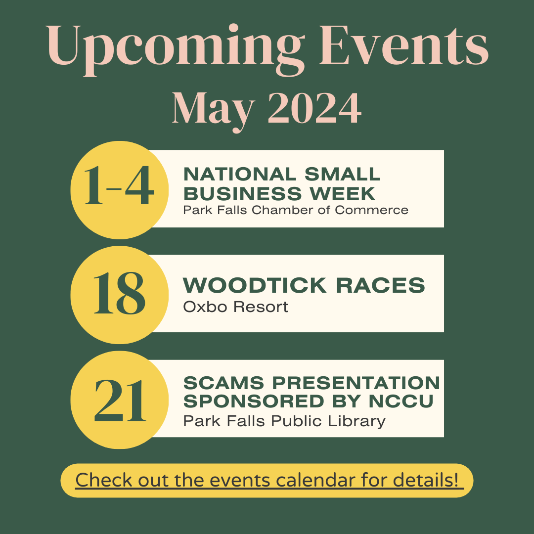 Upcoming Events - May 2024