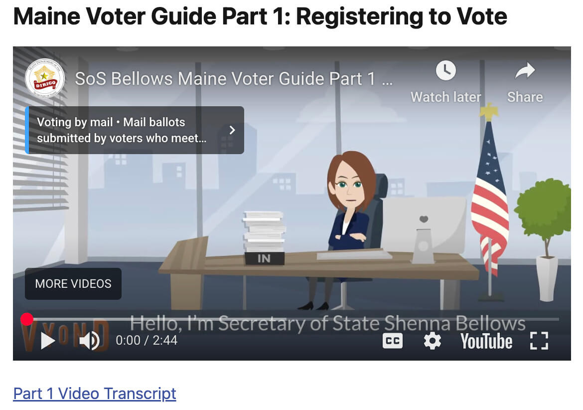 VOTER REGISTRATION VOTER REGISTRATION