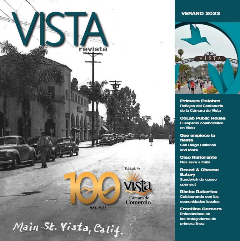 Cover of the Summer 2023 Vista Magazine in Spanish