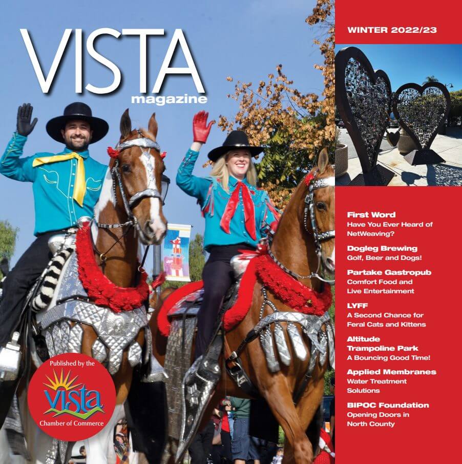 Vista Magazine Cover Winter 2022/2023