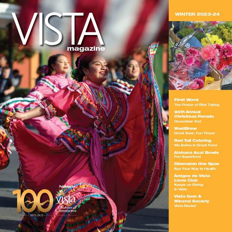 Vista Magazine Cover Winter 2023/2024