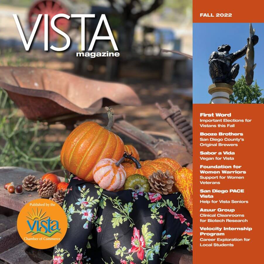 Vista Magazine Cover Fall 2022