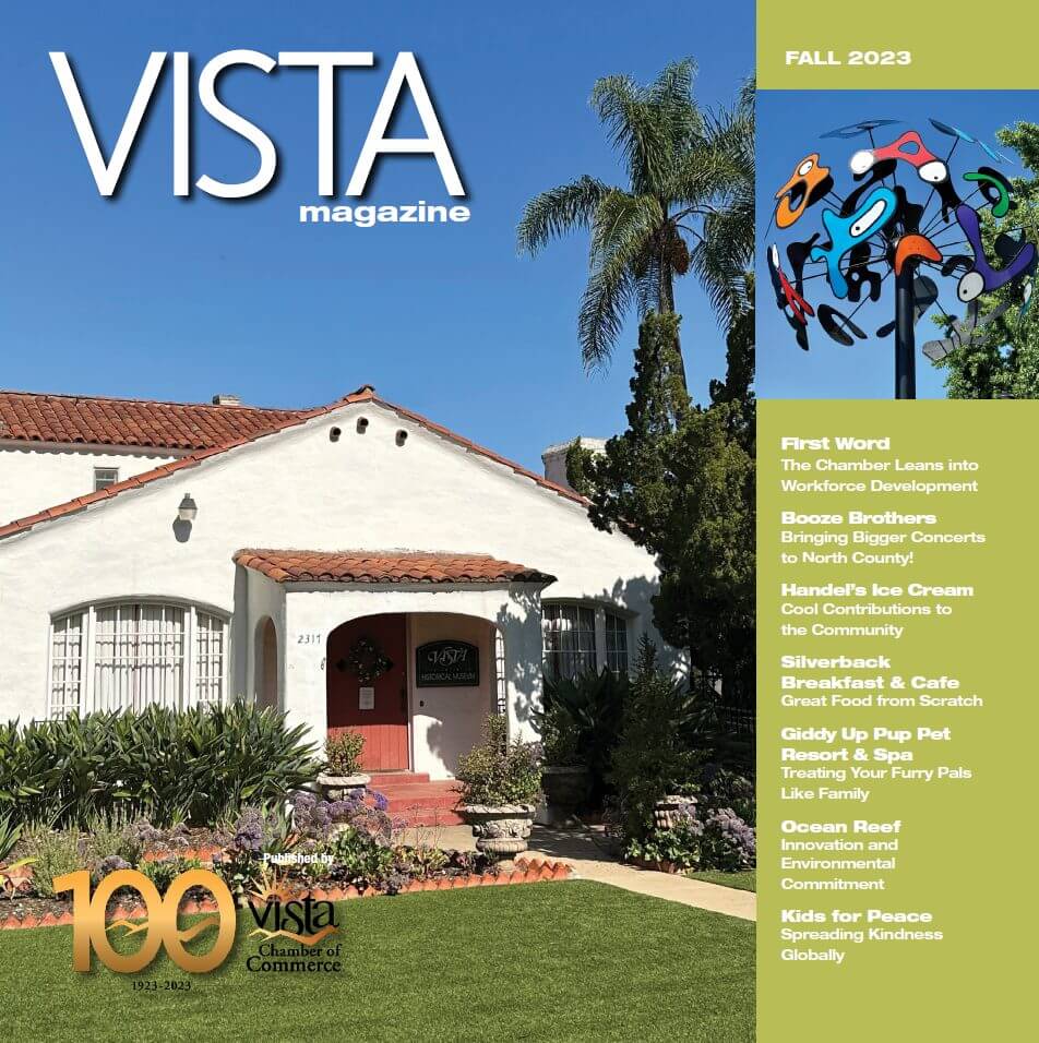 Vista Magazine Cover Fall 2023