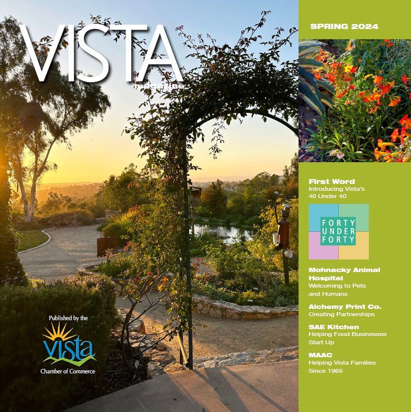 Vista Magazine Cover Spring 2024