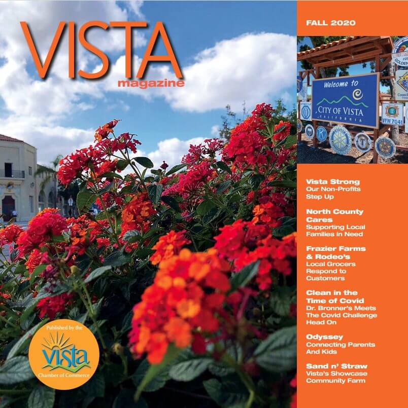 Vista Magazine Cover Fall 2020