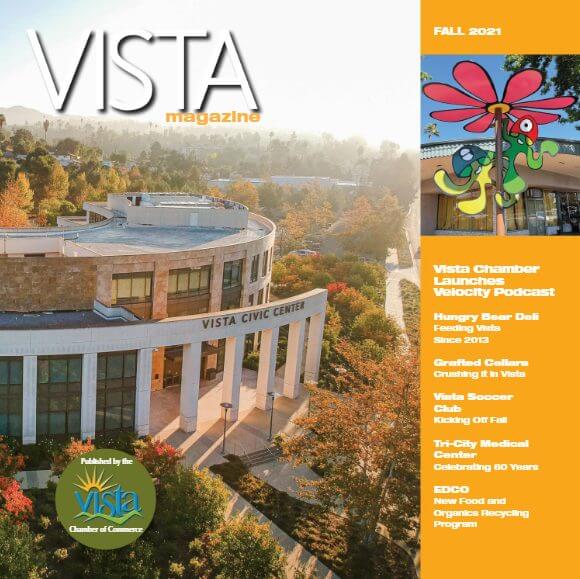Vista Magazine Cover Fall 2021