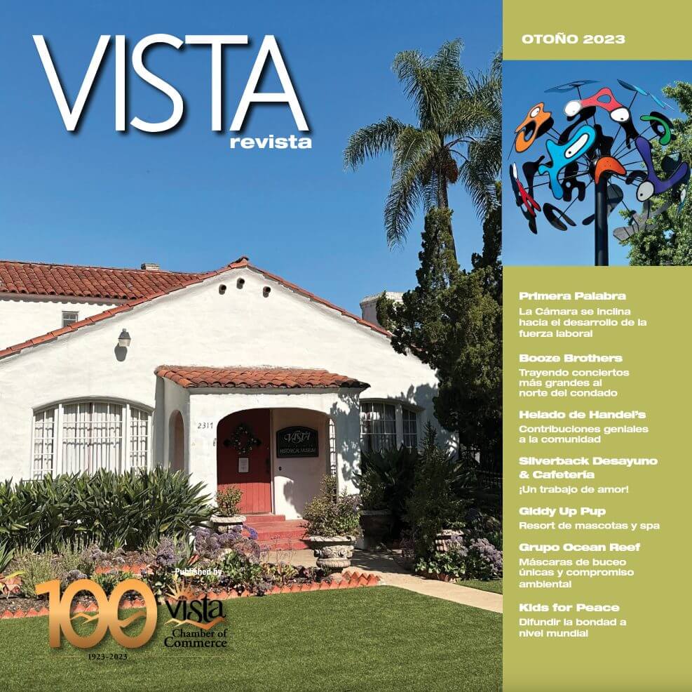 Vista Magazine Cover 2023