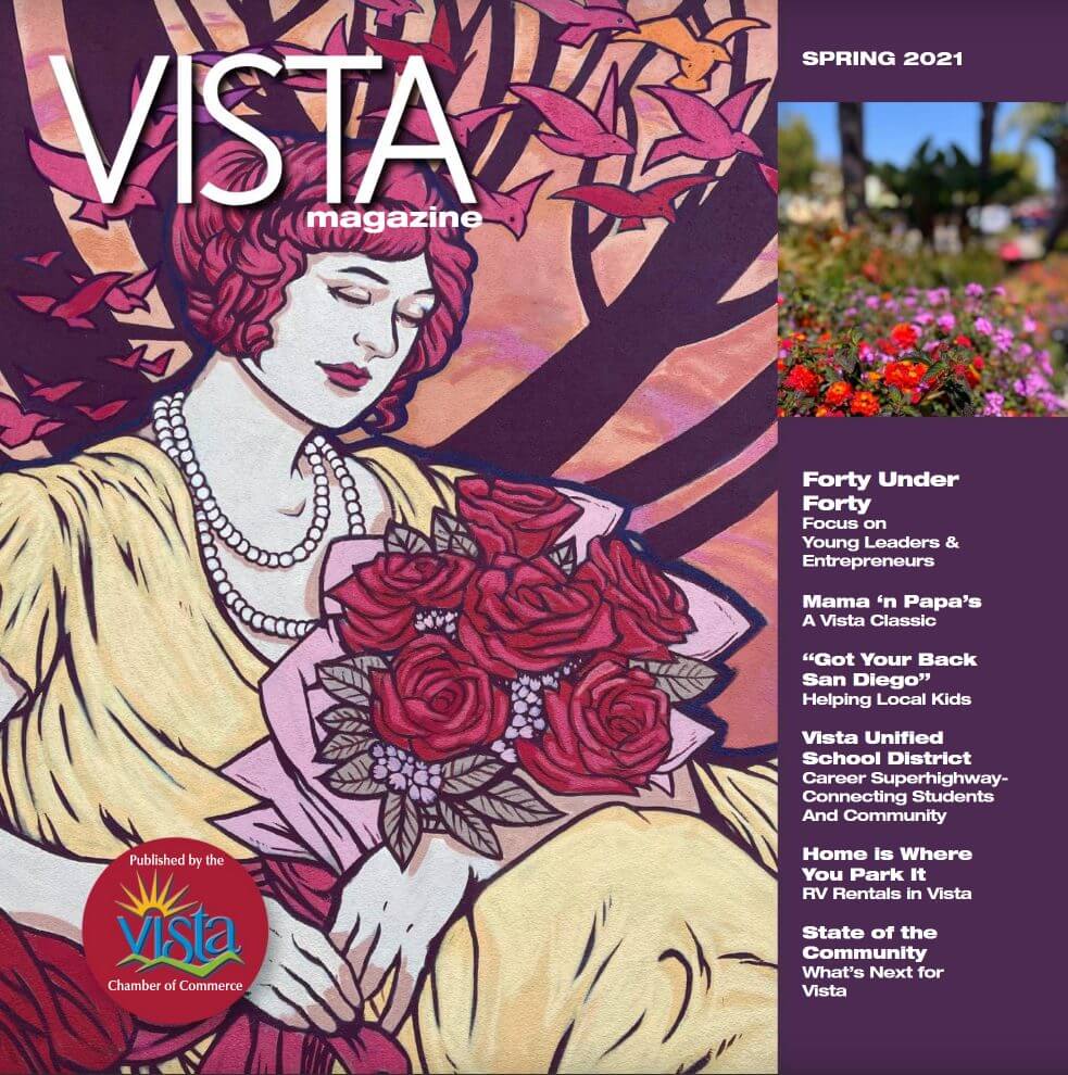 Vista Magazine Cover Spring 2021