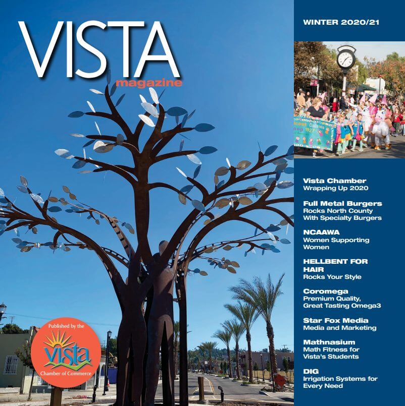 Vista Magazine Cover Winter 2020