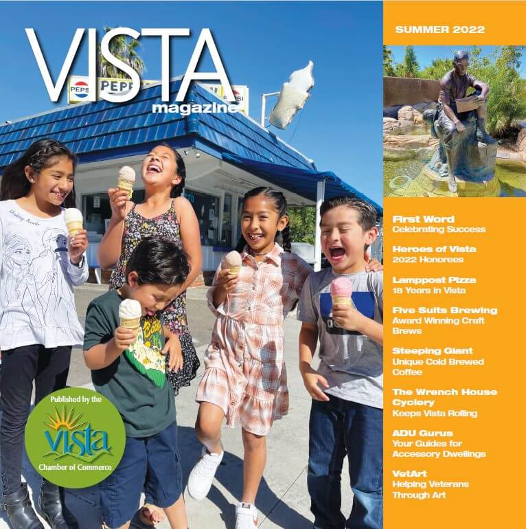 Vista Magazine Cover Summer 2022