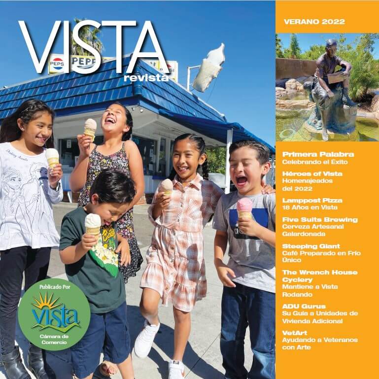 Vista Magazine Cover 2022
