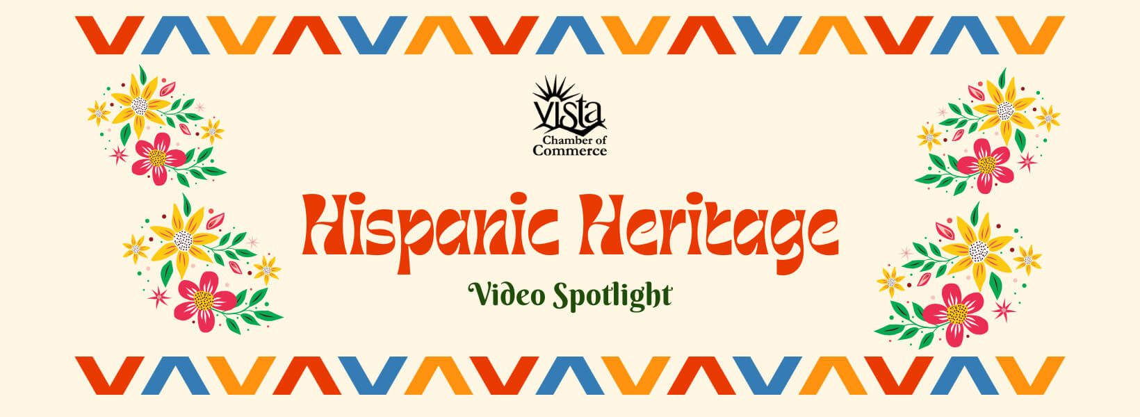 Hispanic Heritage Video Spotlight Banner (1640 x 600 px) Hispanic Heritage Video Spotlight Banner (1640 x 600 px)