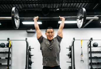 Man exercising