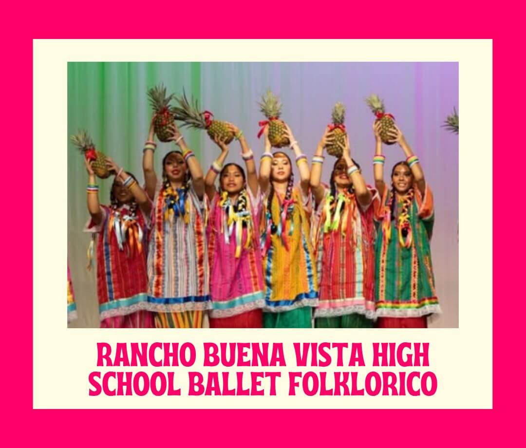 Rancho Buena Vista High School performing group
