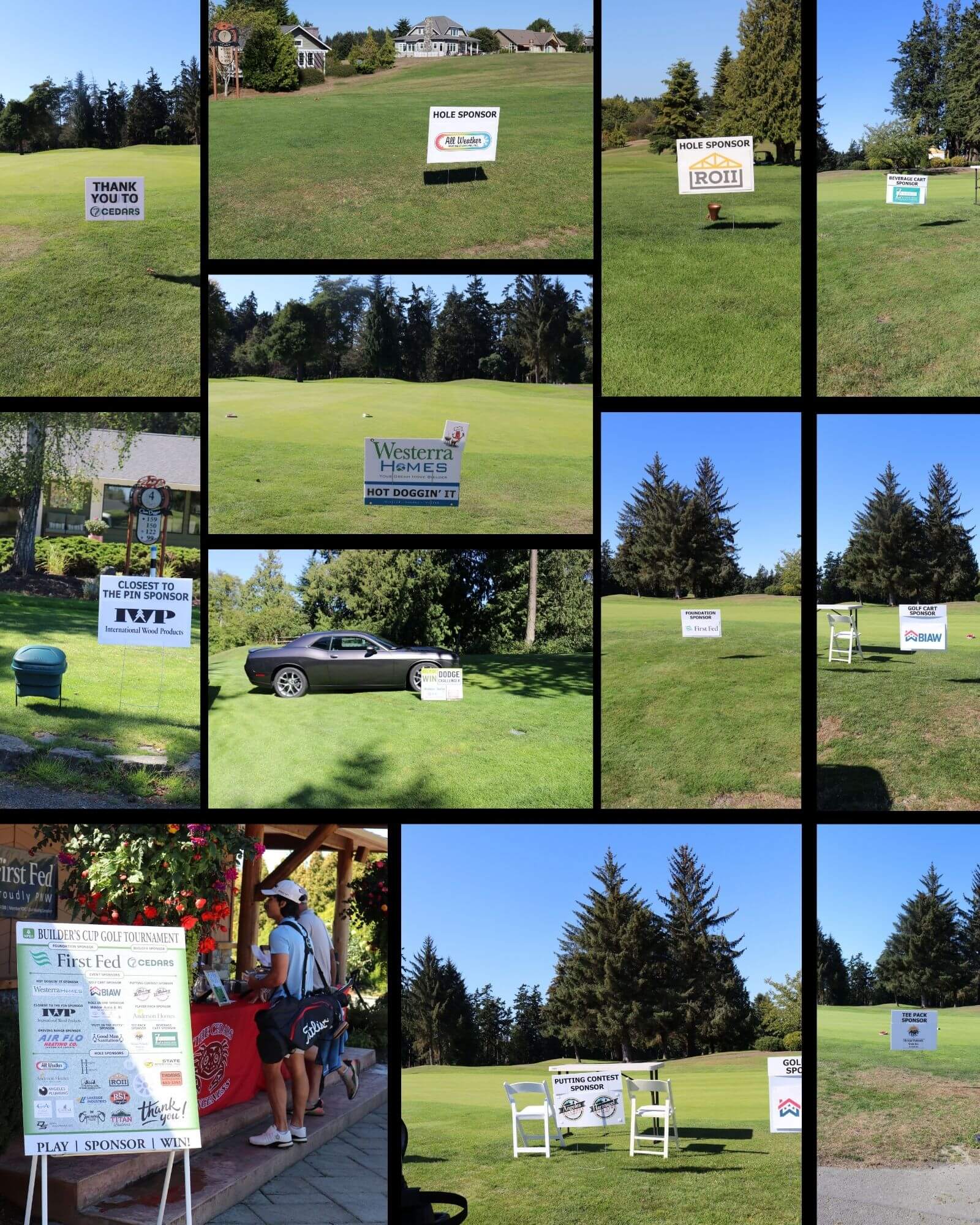 Sponsors Signage