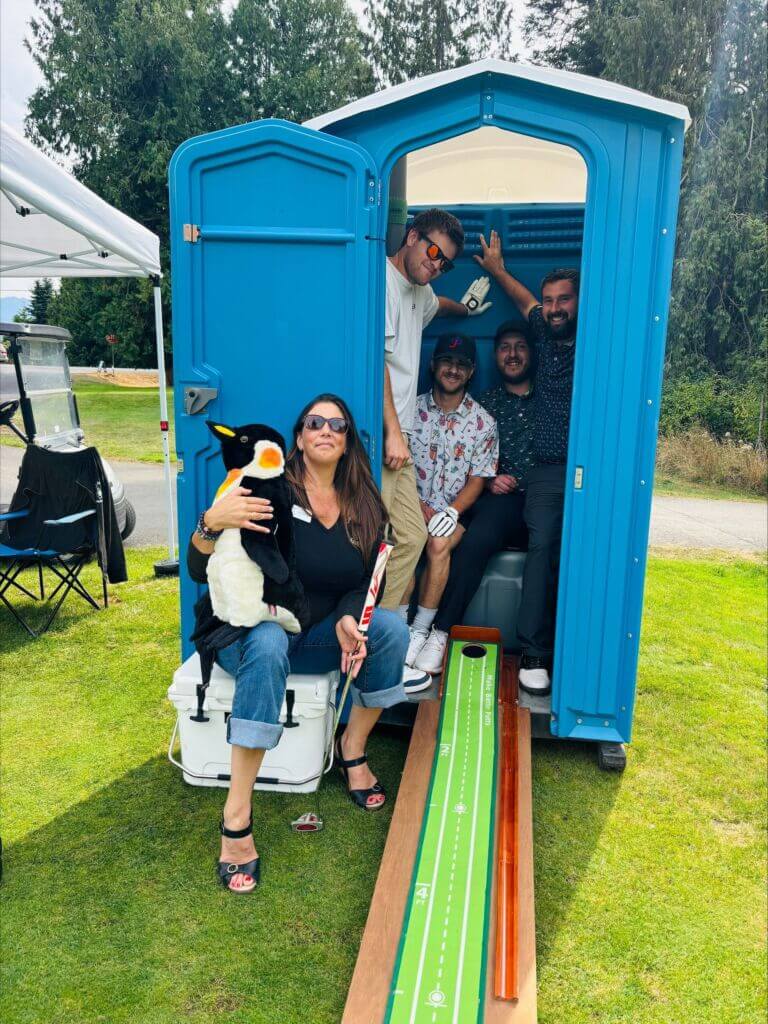 Putt to the Potty - Jamie Parrish Plumbing