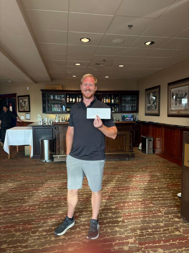 Men's Long Drive Winner