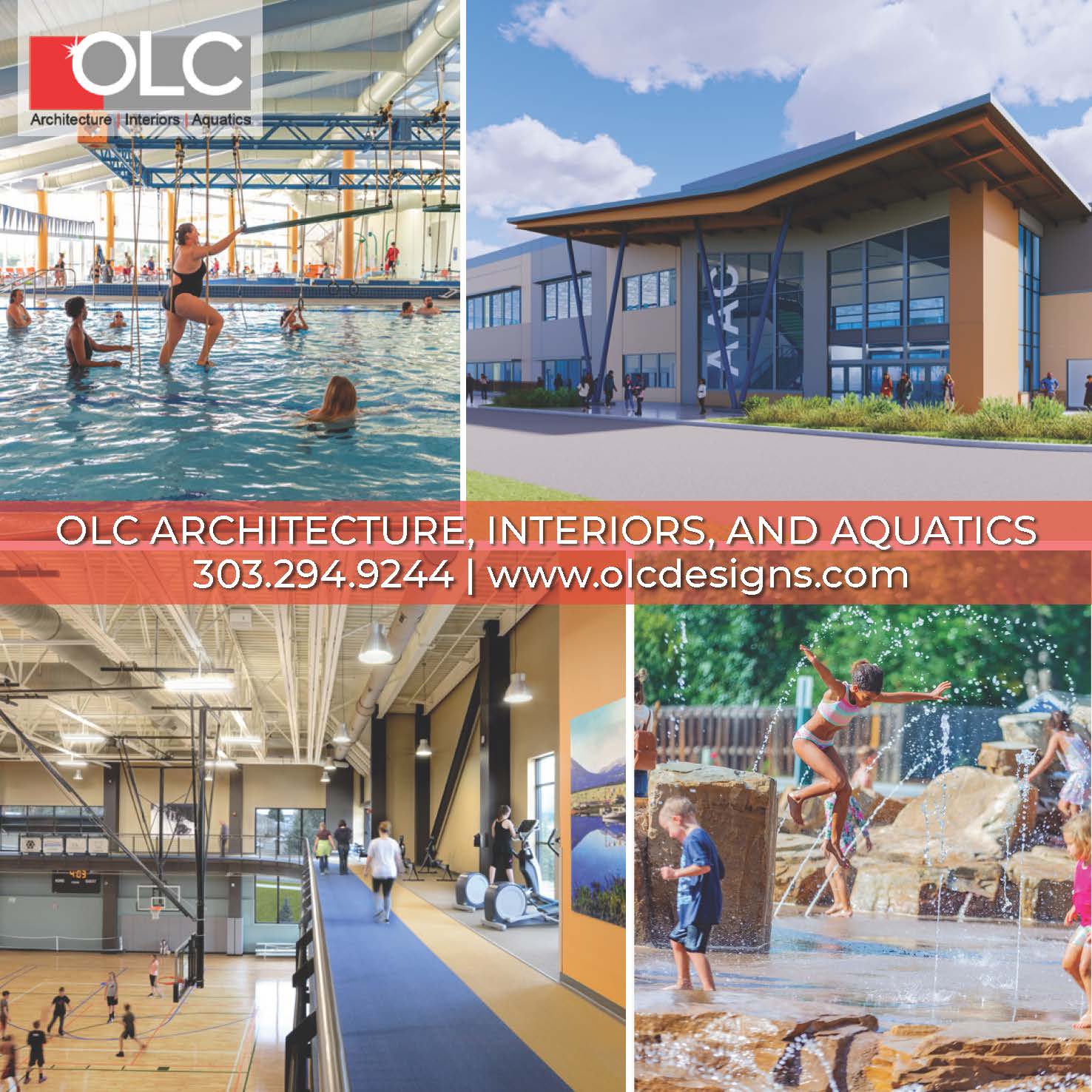 Support Sponsor - OLC Architecture, Interiors, and Aquatics