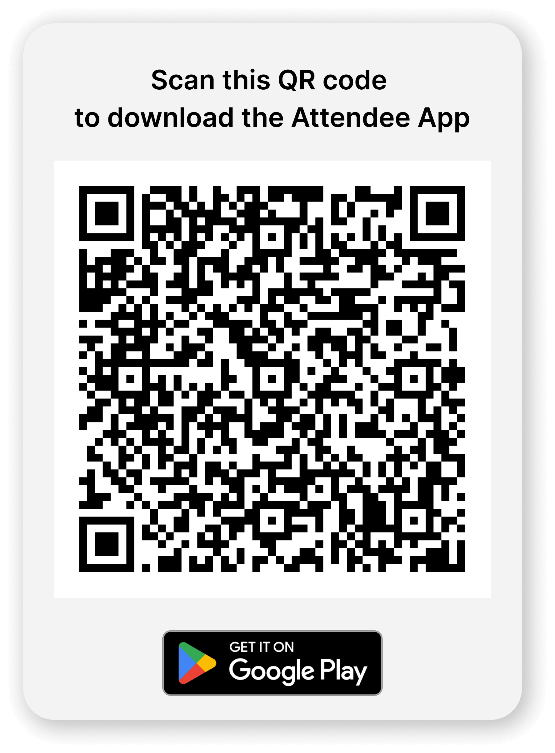 Accelevents Google Play QR Code