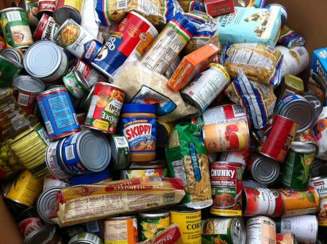 Food Drive Cans