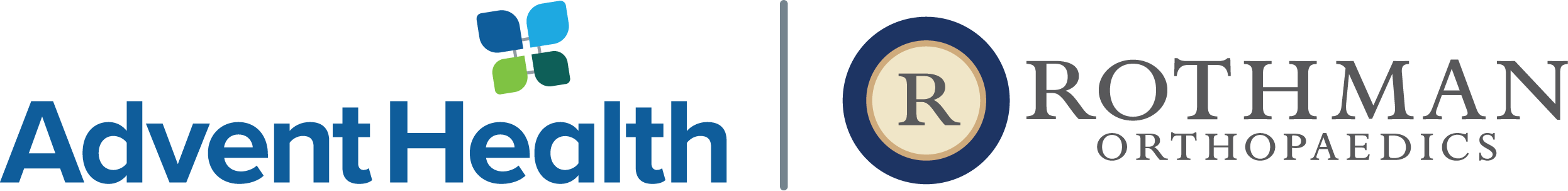 Advent Health & Rothman logo