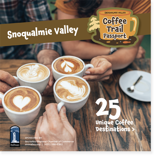 SV-CoffeeTrail-Guide-and-Passport-Cover Snoqualmie Valley Coffee Trail Passport Cover