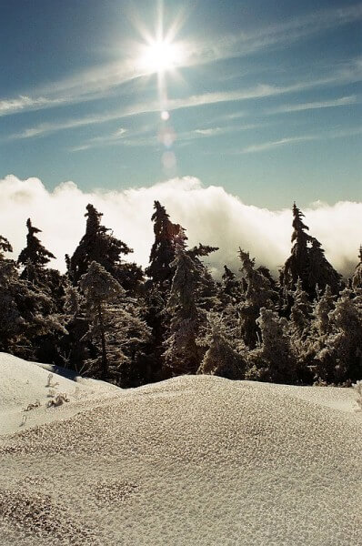 Mount Monadnock in winter
