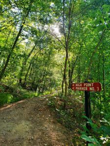 Maryland's High Point Trail on Backbone Mountain