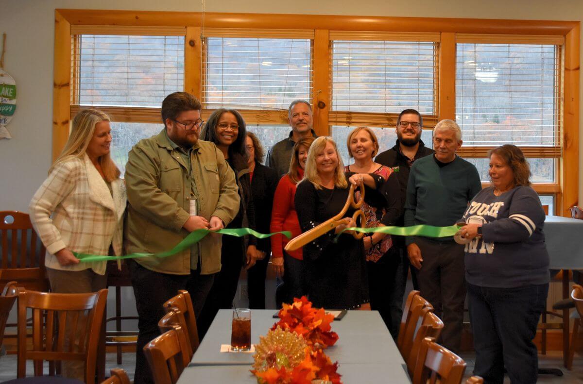 The Garrett County Chamber of Commerce, in partnership with the Garrett County Department of Business Development, hosted a ribbon cutting ceremony on Friday, November 7, 2025, to celebrate the launch of Kim Carter Life Coaching.