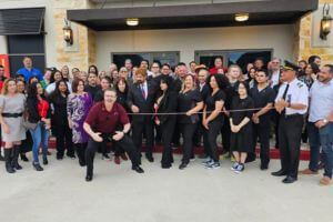 Rope Cutting Ceremony for The Spa at Bella Piazza