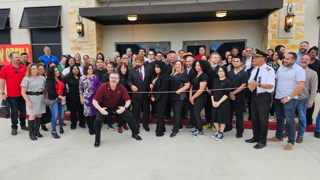 Rope Cutting Ceremony for The Spa at Bella Piazza