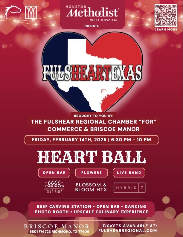 Fulshear Heart Texas Ball