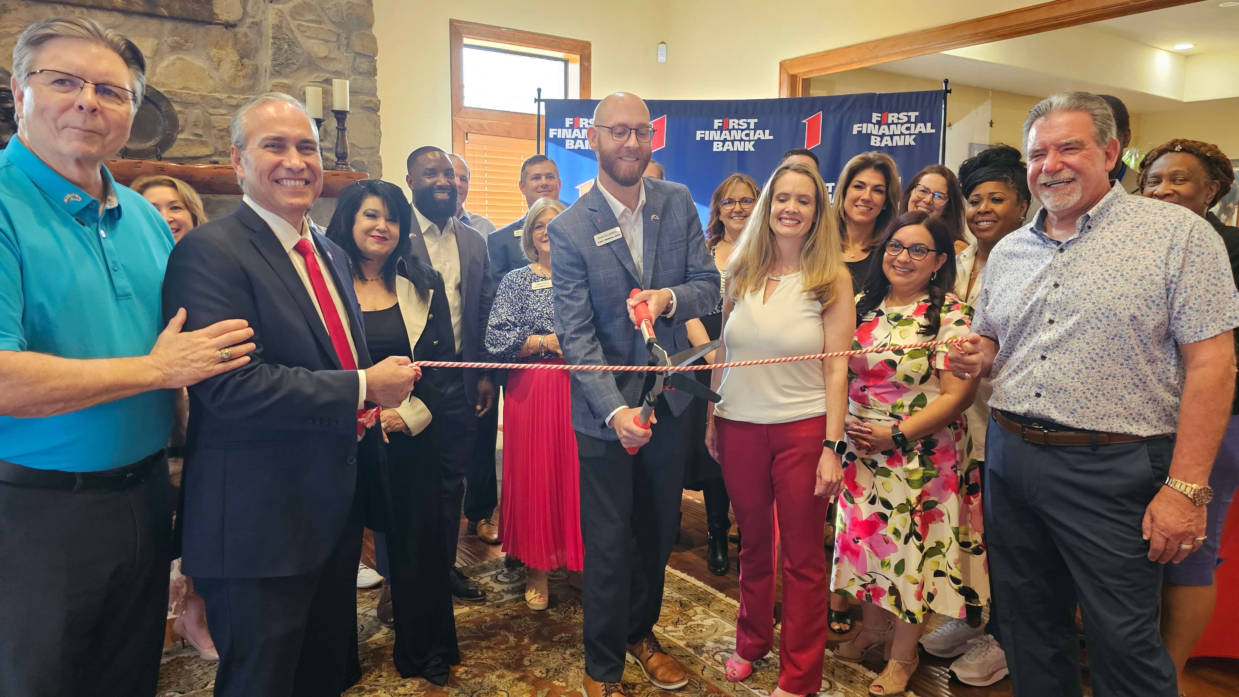 first financial bank rope cutting